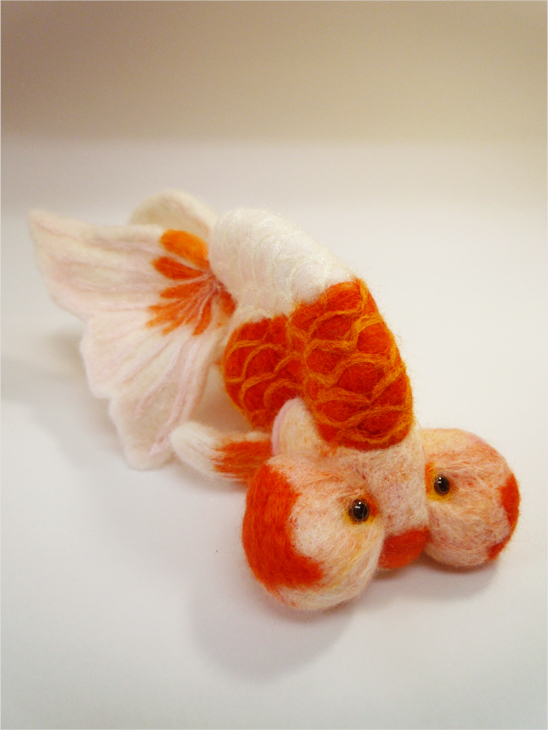 Felt goldfish16