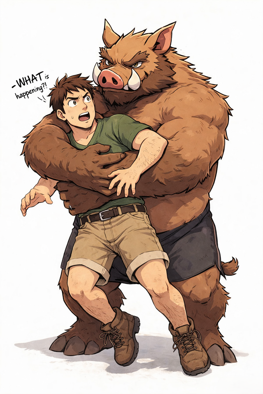 Boar Monkey Deviantart Boars'n'Mushrooms by NoruhComics on DeviantArt