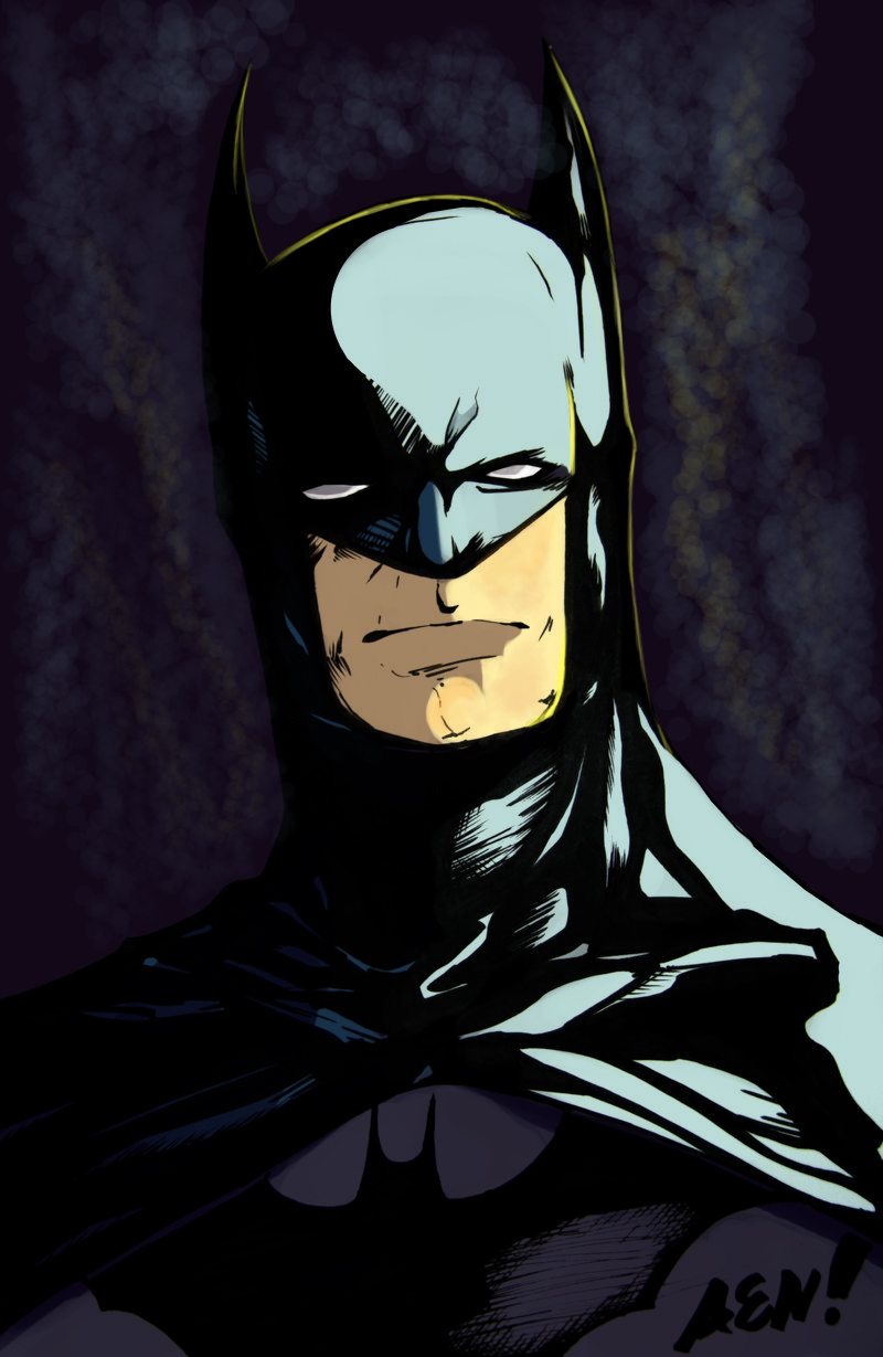 Colored Batman for Aen by JPVilchisartist on DeviantArt