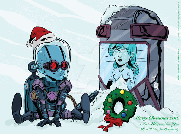 MR Freeze XMAS Card 2012