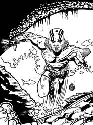 Abe Sapien inks