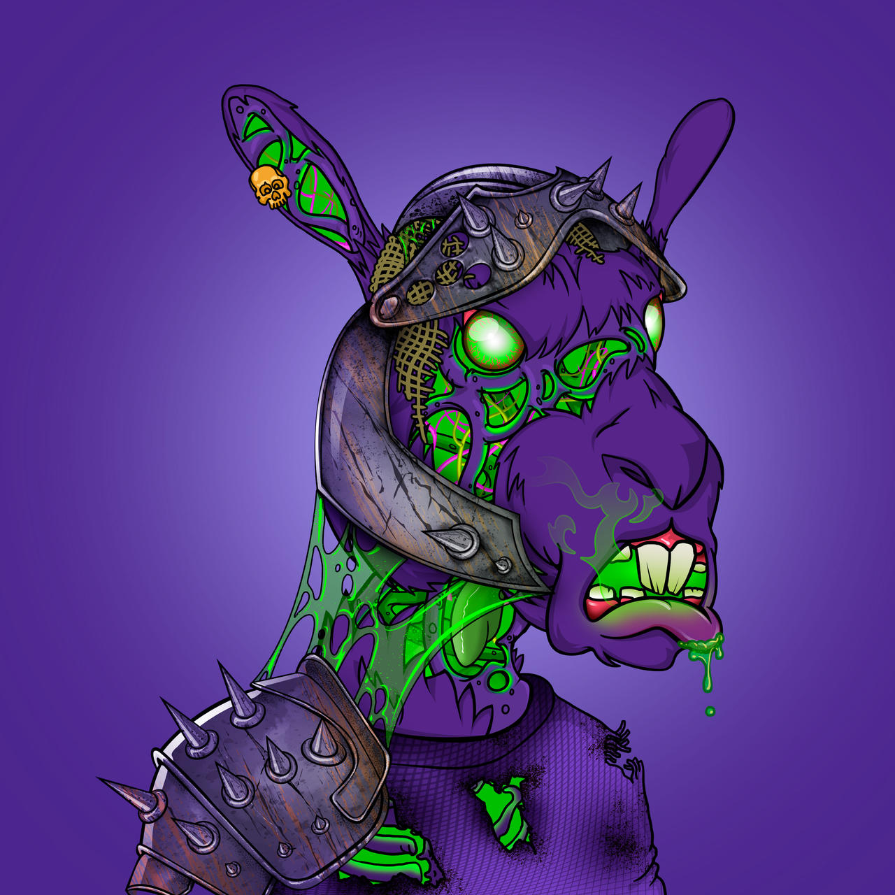 MUTANT RABBIT NFT #3 by 20xxstudio on DeviantArt