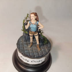 Lara Croft - 1/35 scale figure