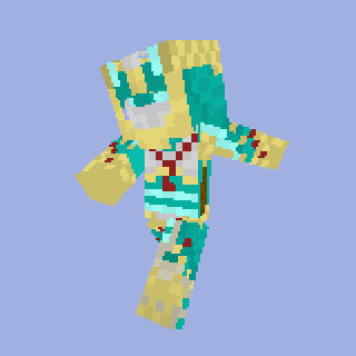 Skin Minecraft de MH3 Armadura 001