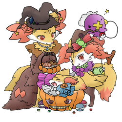 Halloween Pokemon 6 GEN