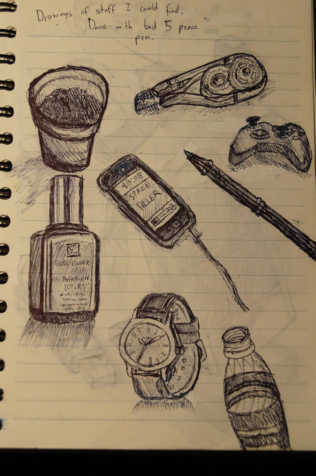 Sketches Of Random Stuff ~ 1 by BritishShadow15 on DeviantArt