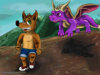 Crash and Spyro