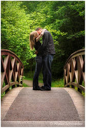 Kissing on the Bridge