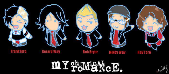 My Chemical Romance Chibis.