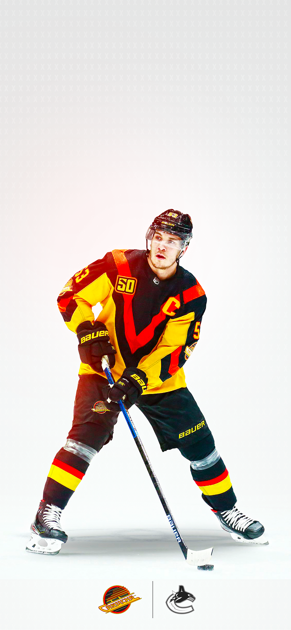 53 Bo Horvat (Vancouver Canucks) iPhone X/XS/XR Wallpaper…