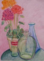 Bottle Still Life