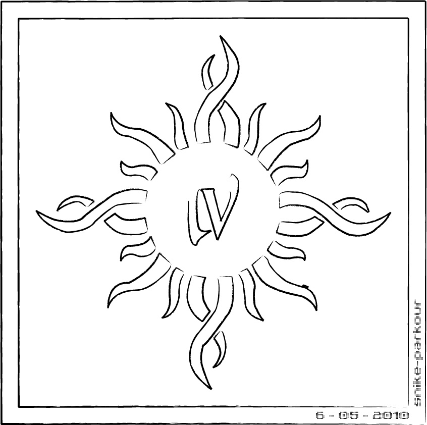 Godsmack logo outline