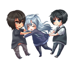 Chibi P.C: Aya, Yukiko, Maiku