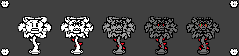 Flowey Undertale Pixel Art by Pixelfell on DeviantArt