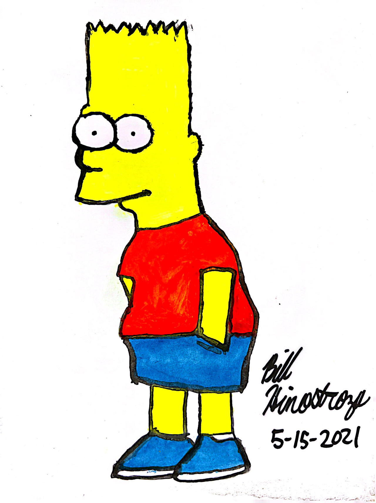 Bat Sipsom Bart-Simpson by billhinostroza on DeviantArt