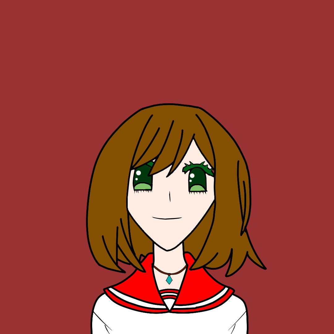 Happy Manga Girl by billhinostroza on DeviantArt