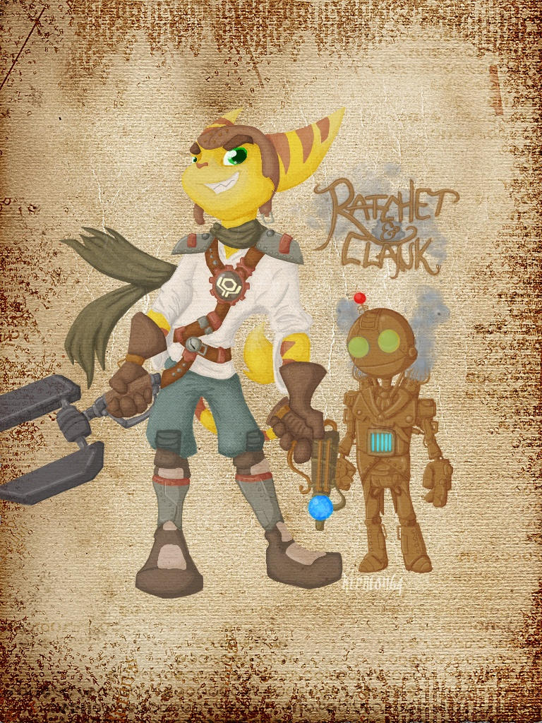 Steampunk R+C: Protagonists by Kirmon64 on DeviantArt