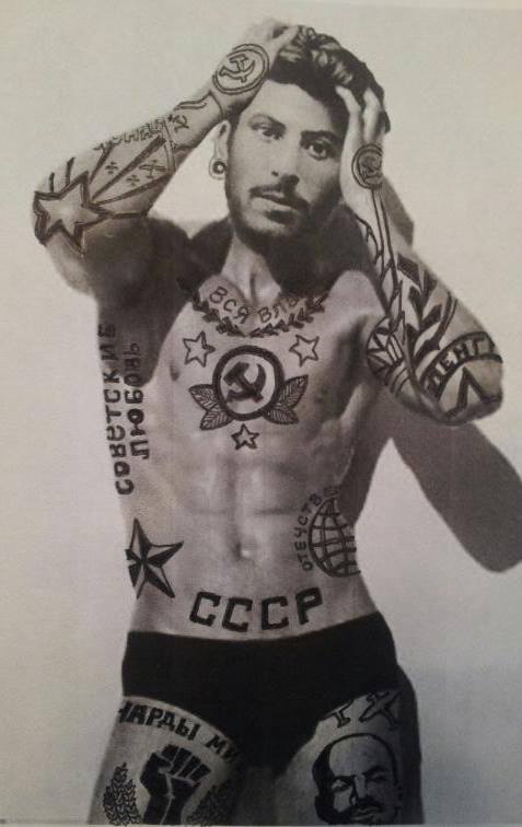 Young Stalin Tattooed