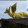 Golden dragon - Dragon dorado.
