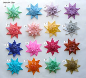 Stars of Eden, set 25-40