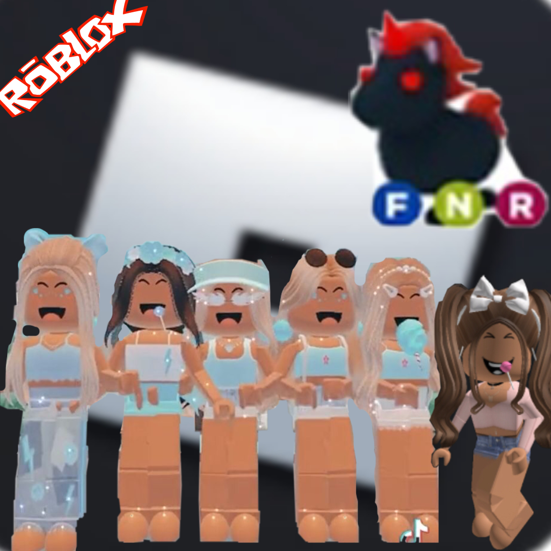 Download Chilling Preppy Roblox Wallpaper