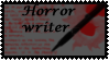 Horror writer Stamp