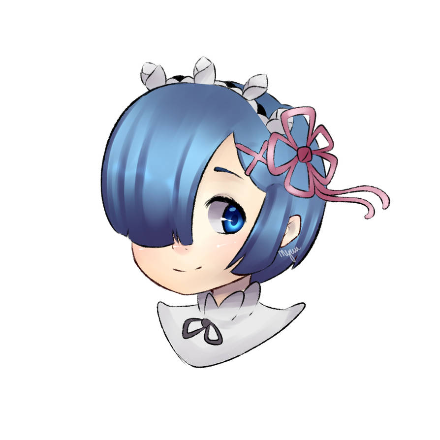Chibi Vector Rem Rem chibi by MewHipster on DeviantArt