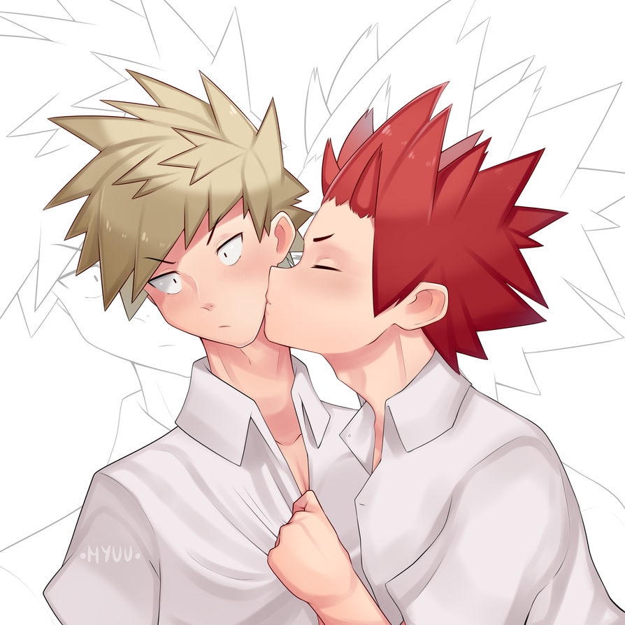 #kiribaku #mysterioustrumpet_art #artists on tumblr #kirishima eijirou #kir...