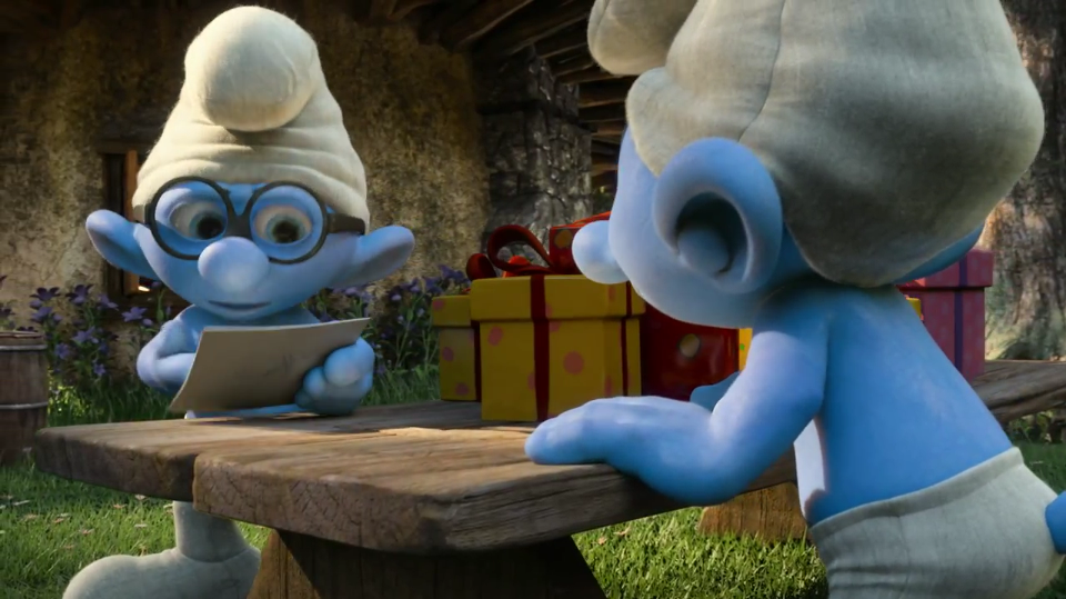 The shop smurfs clip