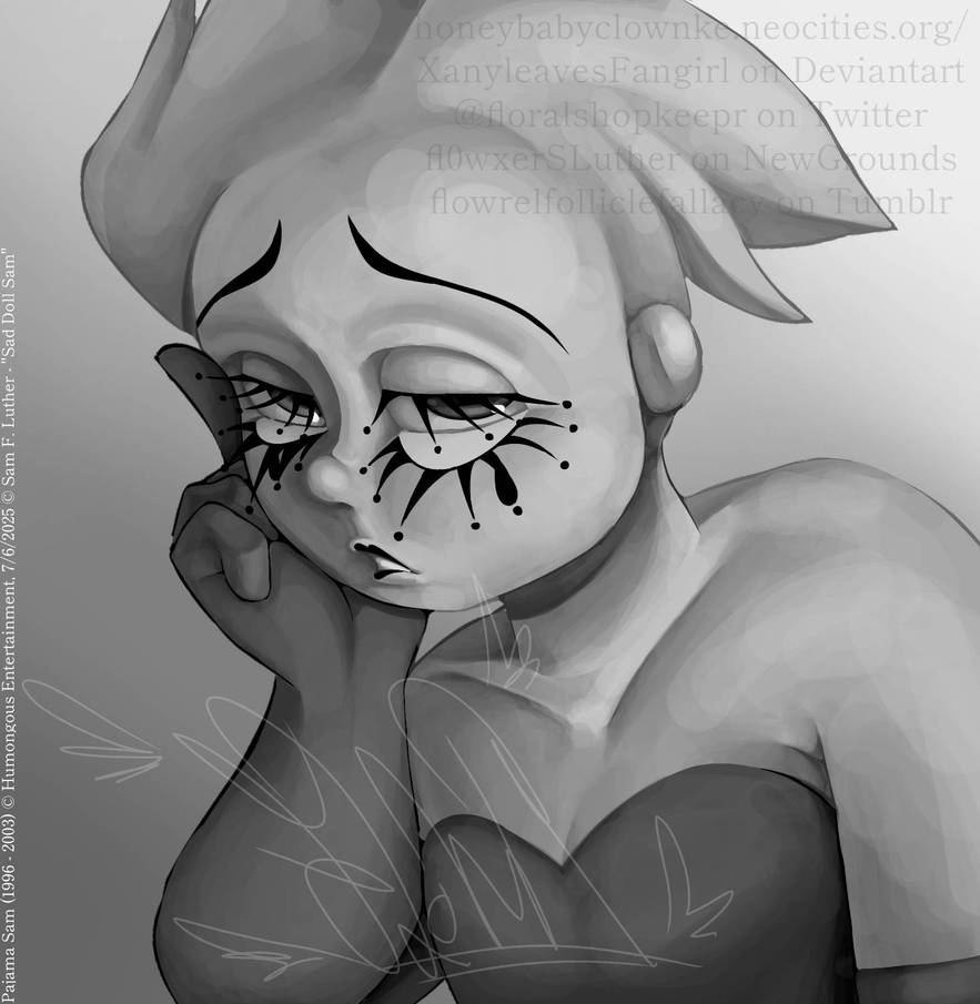 Sam Sam Sad Animation Sad doll sam by XanyleavesFangirl on DeviantArt