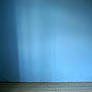 blue room with shadows