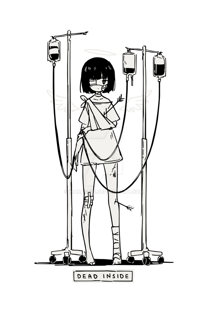 Dead Inside Model Dead Inside Girl Color by Hakage21 on DeviantArt