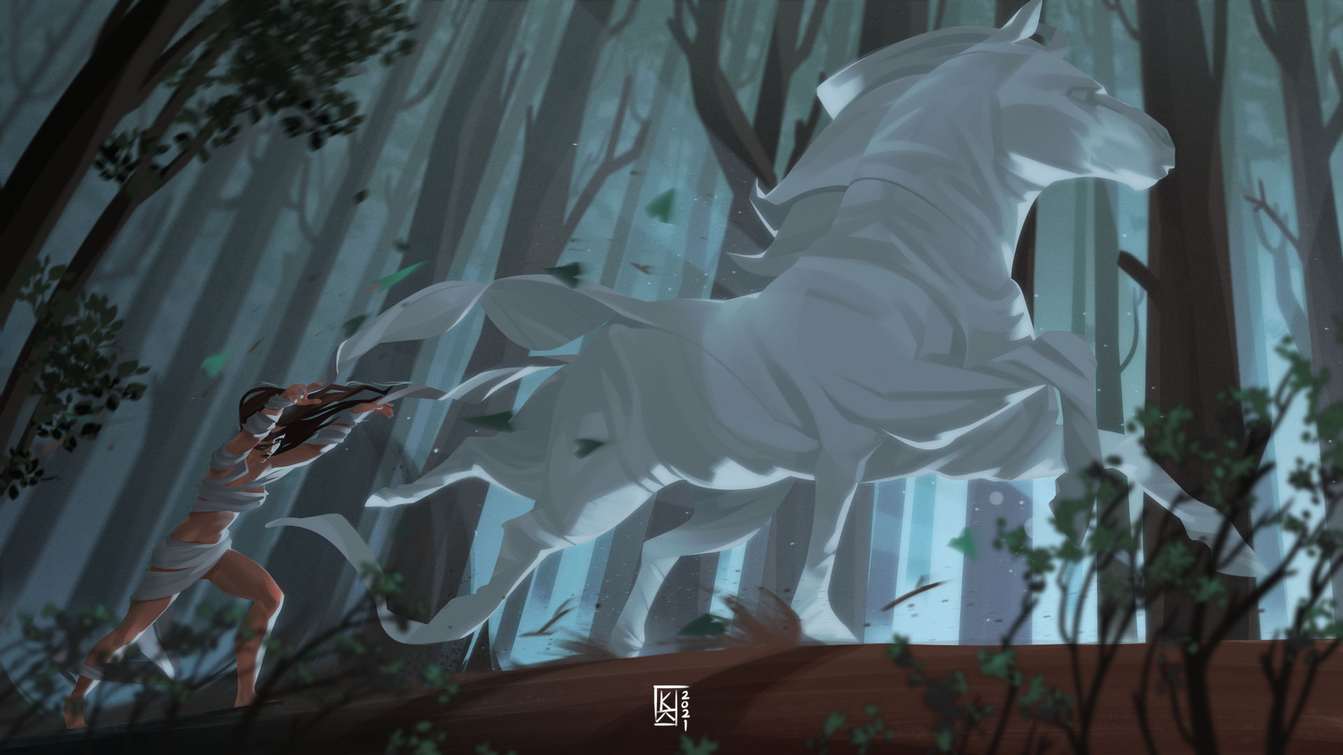 The Dark Artist of the Woods #2