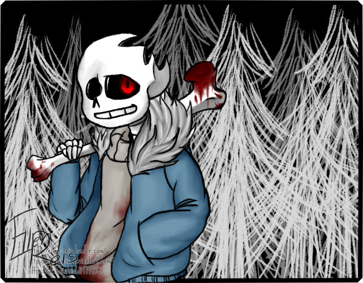 Horrortale- Horror!Sans by Ellen-Reis on DeviantArt