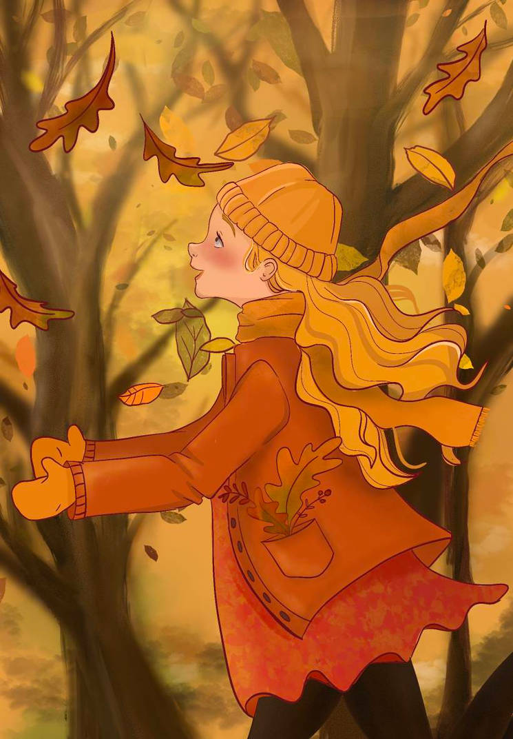 Deviantart Fall Autumn walk by Mellissimo2 on DeviantArt