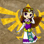 Purple Toon Zelda