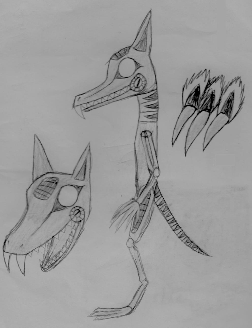 Robot werewolf by SilverGriffinflare on DeviantArt