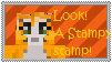 Stampy stamp by SilverGriffinflare
