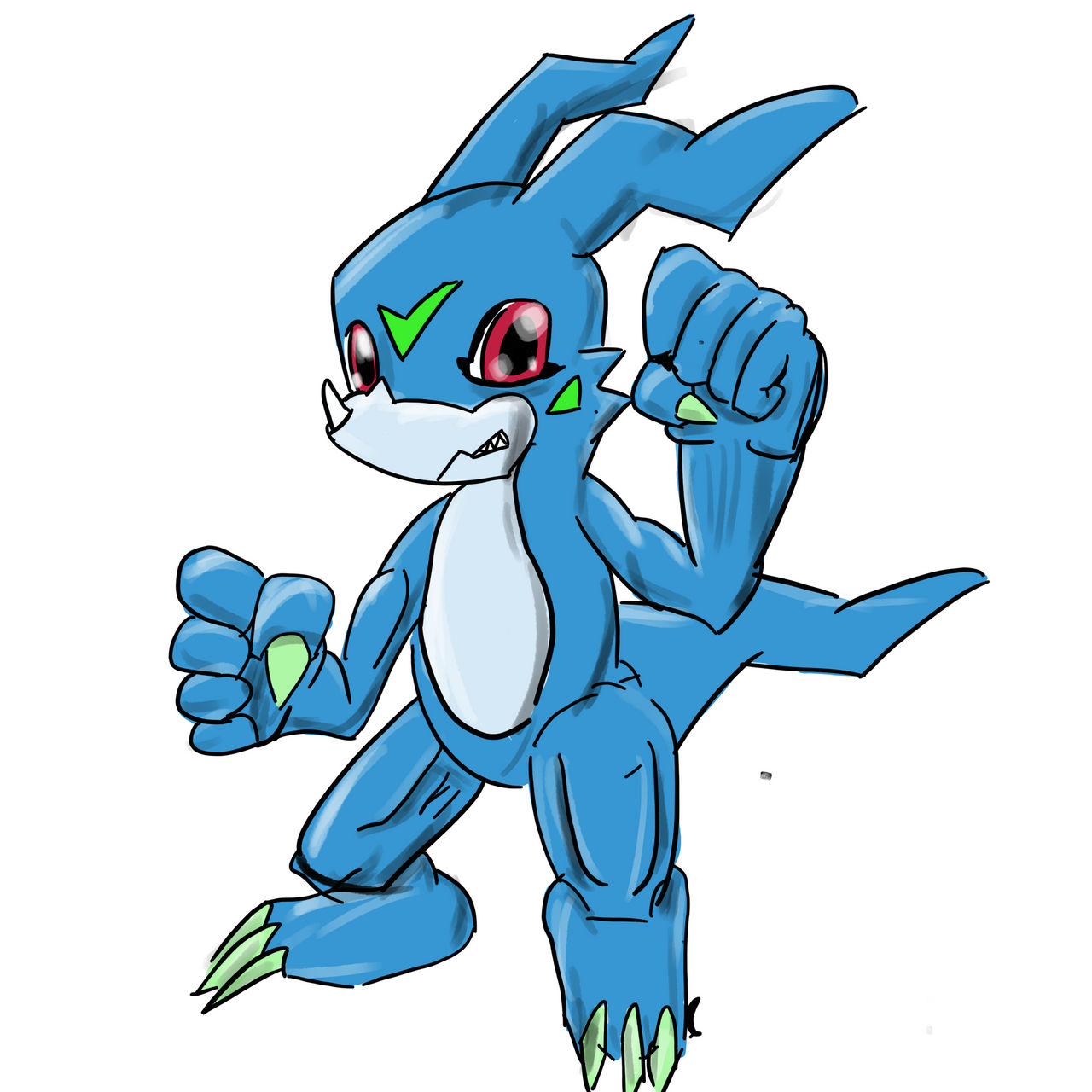 Veemon by ahhsoulmasta on DeviantArt