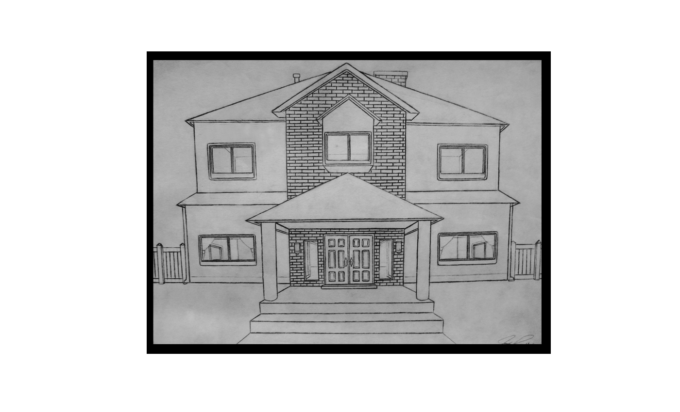 Line Art House