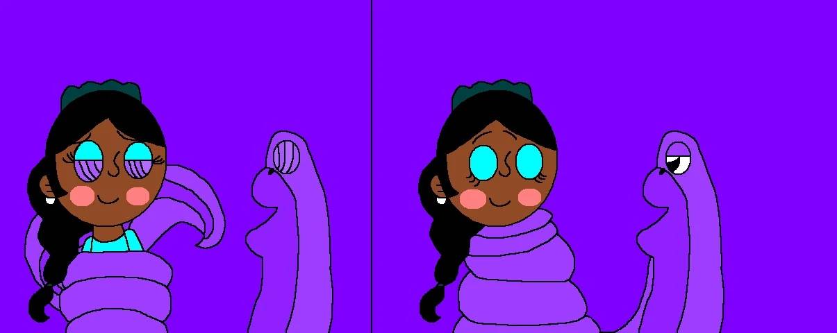 Azlina The Rabbit Princess Lazina and The Purple Snake 4-4 by haleyhhoffman9 on DeviantArt