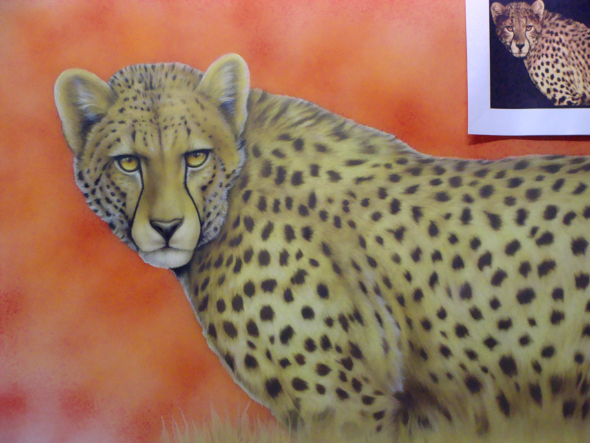 Airbrush cheetah 04