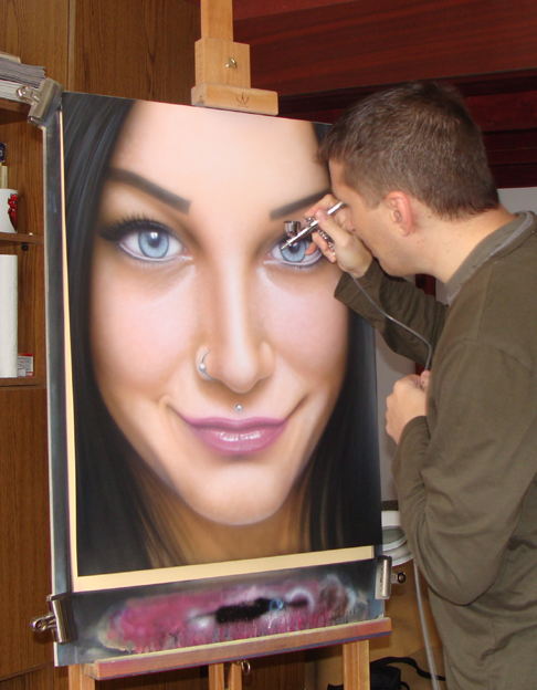 Airbrushing