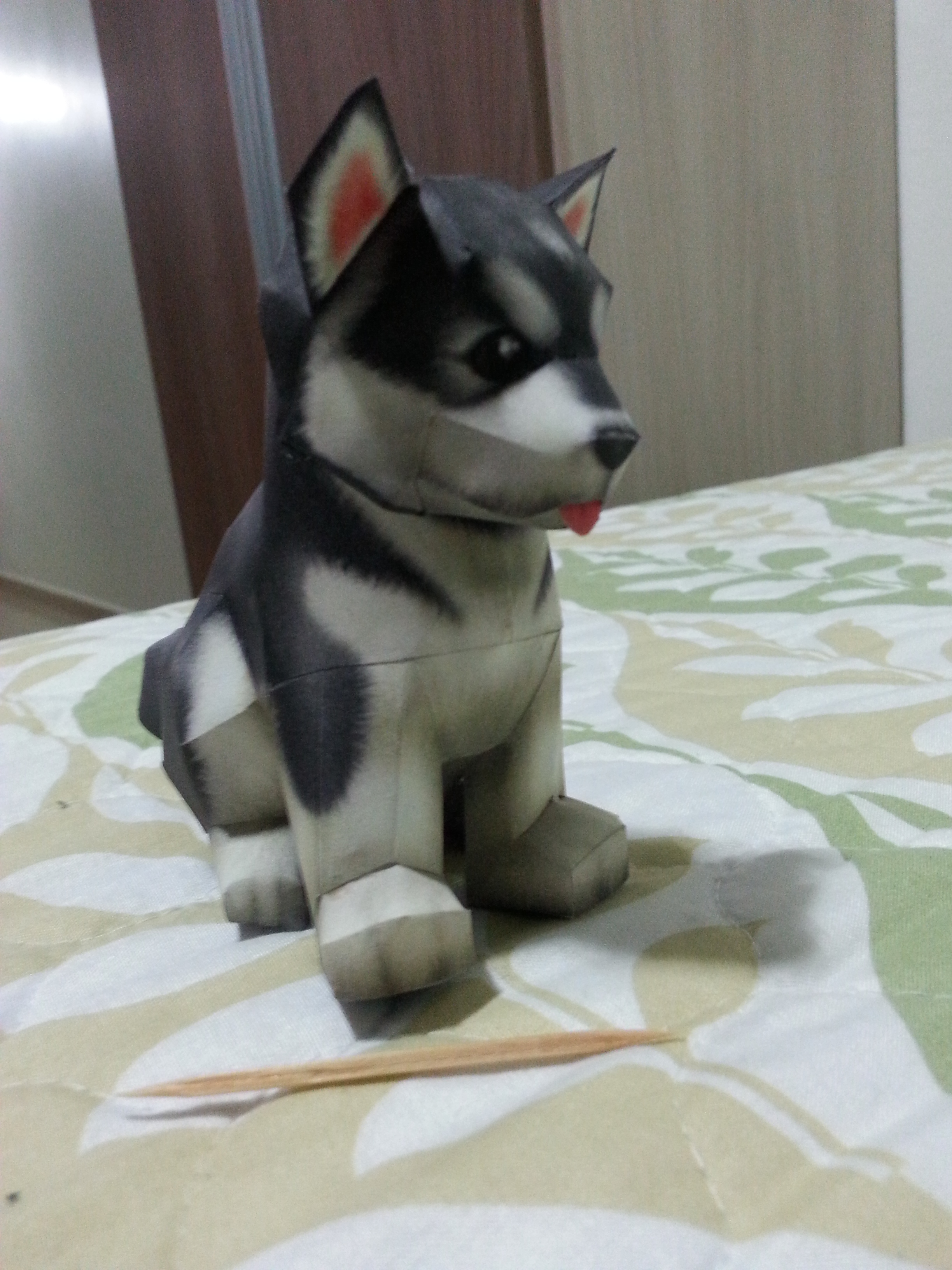 Printable Minecraft Husky Husky puppy papercraft II by bslirabsl on DeviantArt