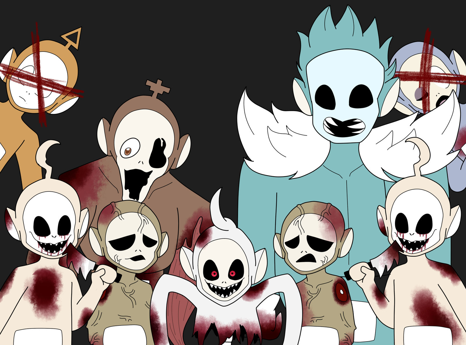SlendyTubbies Infected By Jgemex On DeviantArt slendytubbies-infected-by-jgemex-on-deviantart