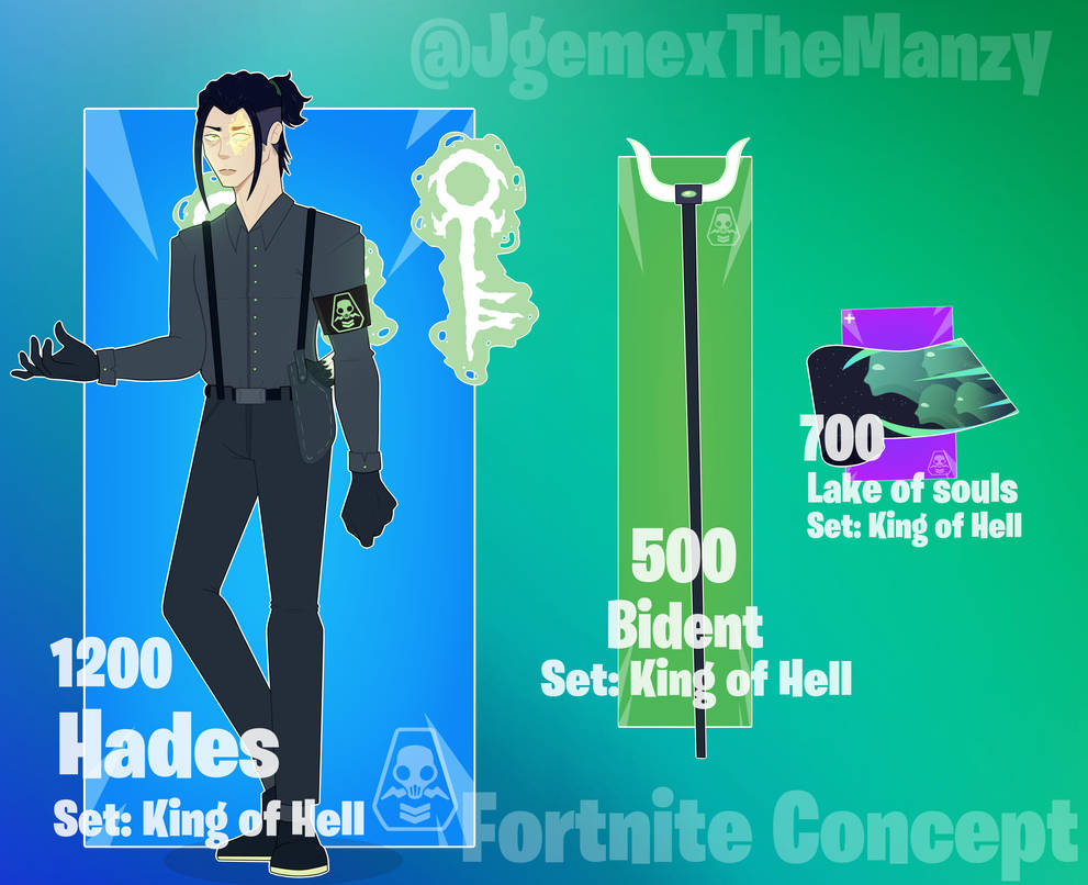 Fortnite Concept Hades by jgemex on DeviantArt