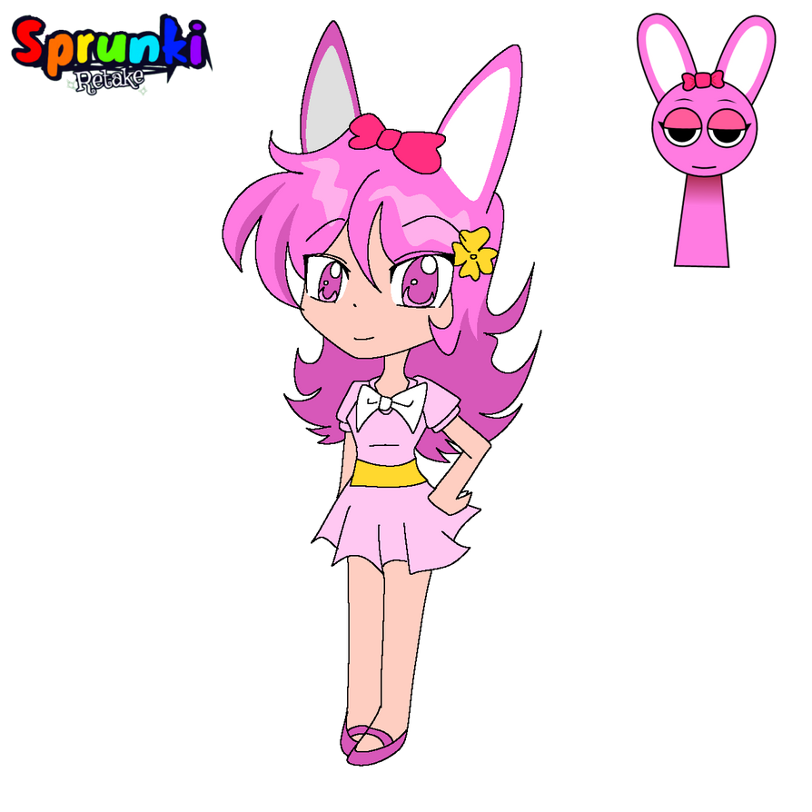 Pinki (Sprunki R) But Anime Style by MissMaryland0909 on DeviantArt