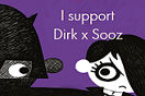 Dirk x Sooz Stamp by IasminGloom