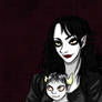 Queen Oksana the Pale and baby Dark Lord