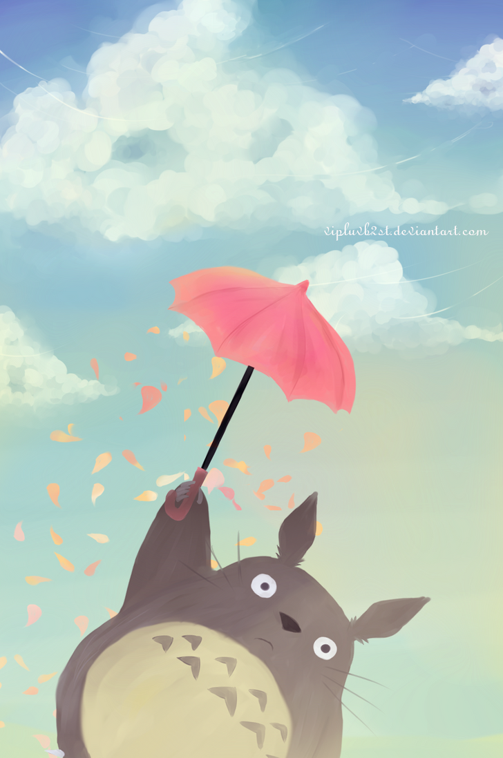 Totoro By Vipluvb2st On Deviantart